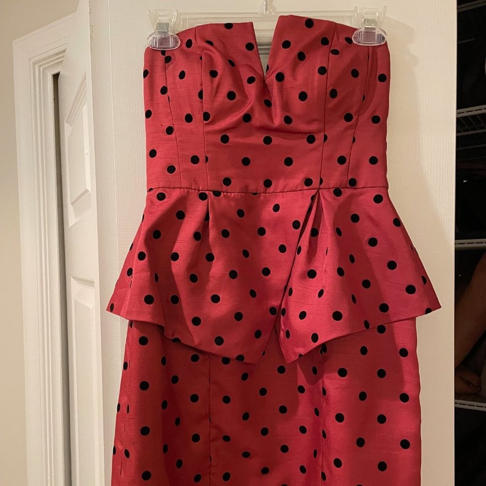 Anthropologie Strapless Dress